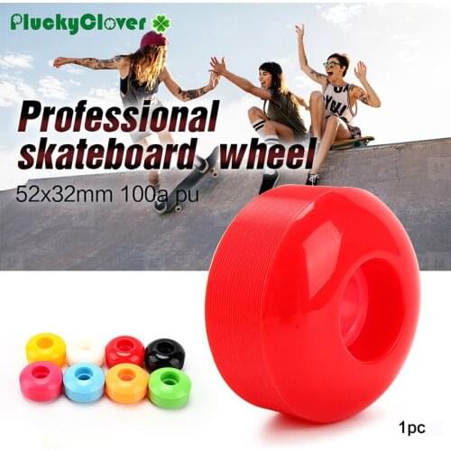 1pc Skateboard Wheel 52mm100a Double Rocker Wheel 52x32mm Fish Penny board Single Rocker Board Skateboarding Drift Board Wheel