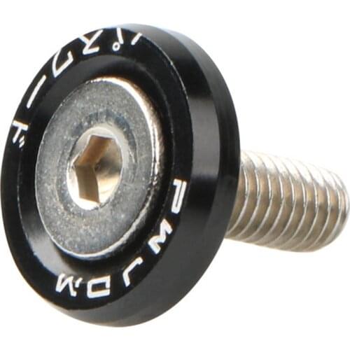 10PCS Car Modification Fasteners M6 Gasket Screw License Plate Frame Screw Decorative Gasket