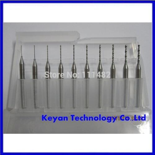 10pcs 0.8mm PCB Print Circuit Board Drill Bits CNC Drill Bits, integrated circuit
