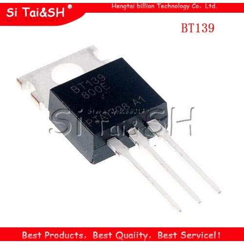 10PCS BT139-800E TO220 BT139-800 TO-220 BT139 139-800E
