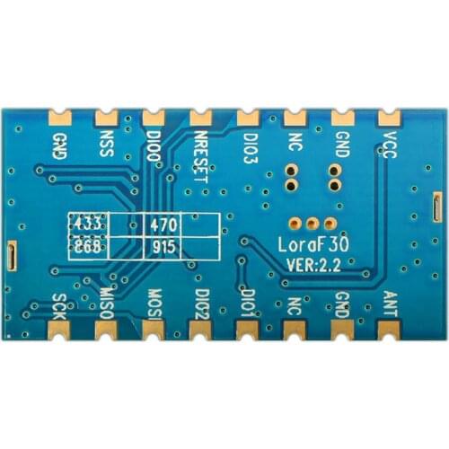 2pcs Lora1278F30 + rubber antenna 433mhz 30dBm 1W sx1278 LORA Module Arduino Demo Code 8Km anti-interference RF transceiver