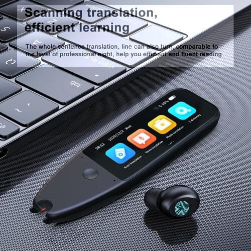 T2 Smart Voice Translator Bluetooth Headset 33 Languages Instant Translated Bluetooth 5.0 Wireless Earphone Real-time Translate