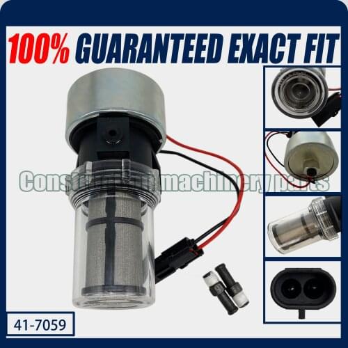 41-7059 417059 Electric Filter Fuel Pump For Thermo King MD/KD/RD/TS/URD/XDS/TD/LND Carrier 30-01108-03 300110803