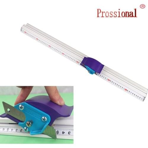 70cm Kt board Pvc board Manual Cutting ruler aluminum alloy anti-skid Positioning cutting ruler cutting track Woodworking tool