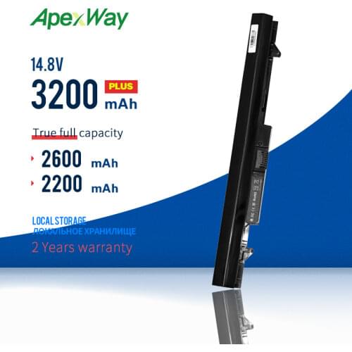 2200mAh 14.8V Laptop Battery For HP RA04 707618-121 768549-001 H6L28AA 707618-121 HSTNN-IB4L HSTNN-W01C ProBook 430 G1 430 G2