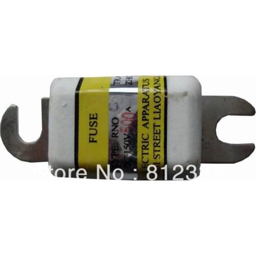 ANL DC 150V 500A Bolt-on Fuse Ceramic Fuse 81*22 mm For Electric forklift Battery charger Pallet Truck Golf Cart Sightseeing car