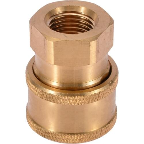 Quick Release 1/4'' Pressure Washer Hose Adaptor to 1/4 Female Watering Sprayer Hose Connector Garden Faucets Fitting Pipe Tools