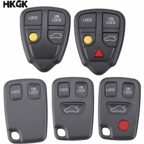 2/3/4/5 Buttons Remote Car Key Cover Case Fob Shell for Volvo S40 S60 S70 S80 V40 V70 XC90 XC70