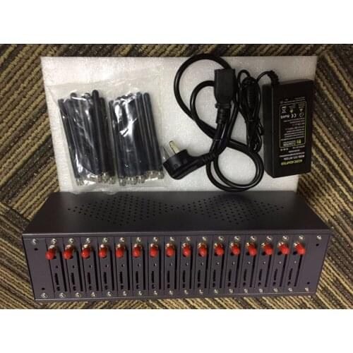 Hot sale gsm 16 port sms modem pool with imei change sms sending device