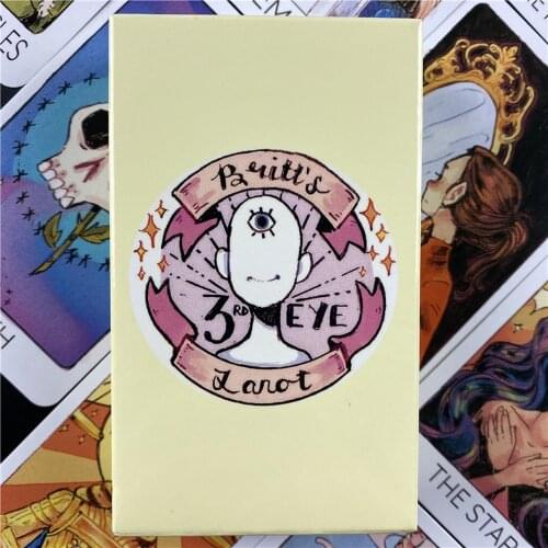 Britts Third Eye Tarot Board Game Toys Oracle Rider Waite Divination Prophet Prophecy Card Poker Gift Prediction Oracle