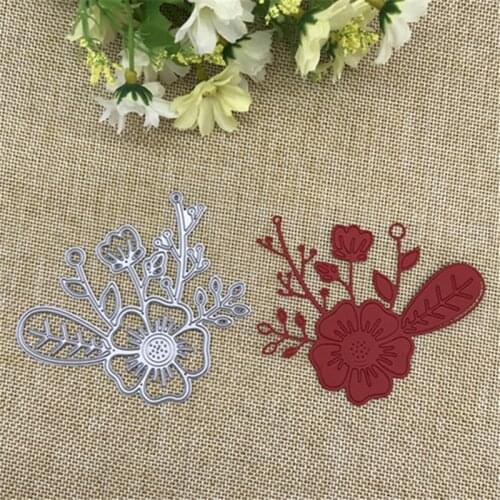 Customized Flower Metal Cutting Dies Stencils for DIY Scrapbooking Photo Album Card Paper Embossing Craft DIY
