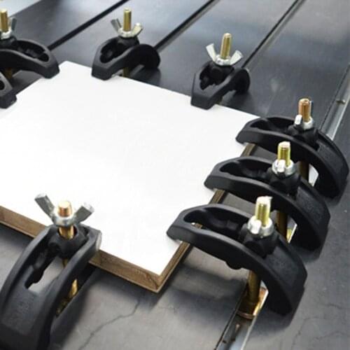 5pcs 85mm Bow Plate Sets Pressure Plate Clamp Fixture For T-slot Working Table 85AC