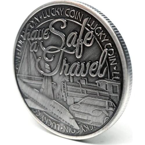 Commemoration Lucky Coin Have A Safe Navel Collection Art Gifts Souvenir Commemorative Coins