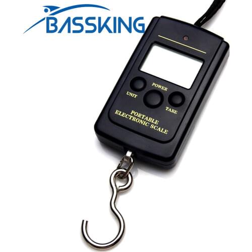 Portable Handy Digital Luggage Fishing Scale 40kg 88LB Fish Partner Box Carp Fishing Tackle Tool Mini Electronic Scale Pesca