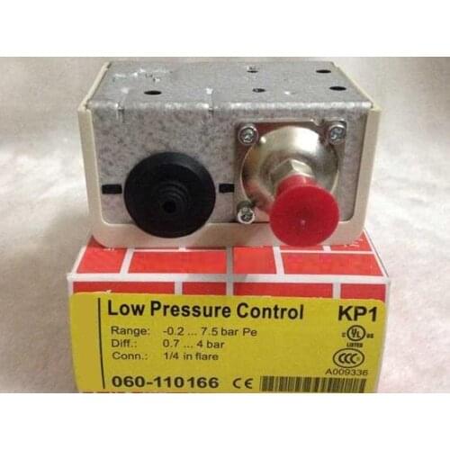 Free Shipping KP1 060-1101 Pressure controller switch relay Pressure switch Automatic reset 1/4 in flare -0.2~7.5bar