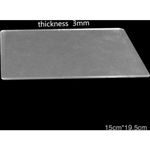 DIY Scrapbooking Die-Cut Machine Plate 3MM/5MM Die Cutting Embossing Machine Plate Replacement Pad Drop shipping