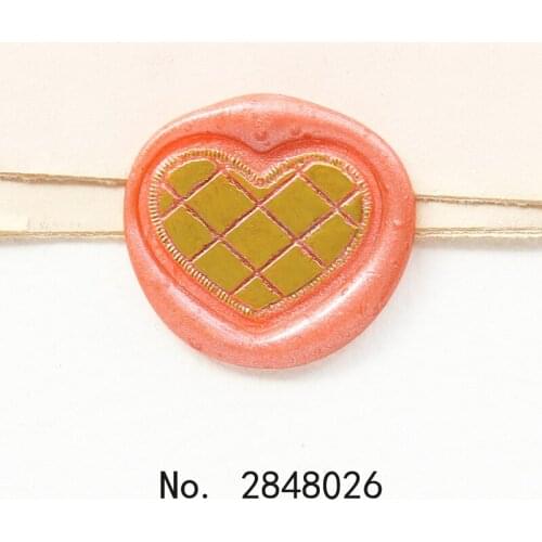 Heart wax Seal Stamp,Irregular Shape Seal Stamp Kit invitation seal,gift envelope packing seal,Love seal stamp