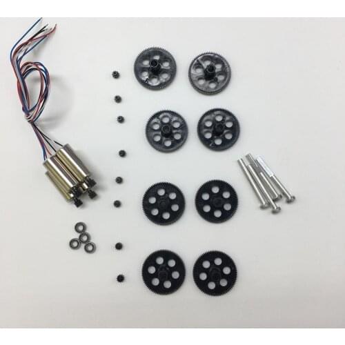 VISUO XS816 XS809S XS809HW RC Quadcopter Drone Spare Parts Engine Motor Gear Kit