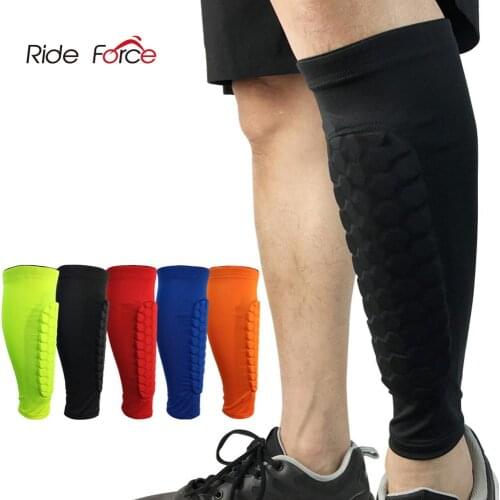 1 PC Honeycomb Shin Guard Professional Sports Football Shields Soccer Legging Shinguards Leg Sleeves Protective Gear