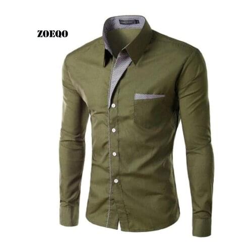 Мужские полосатые рубашки ZOEQO China At AliExpress