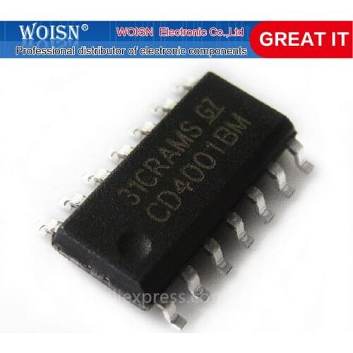 10PCS CD4011BM CD4060BM CD4066BM CD4001BM CD40106BM CD4013BM CD4051BM SOP new and original IC