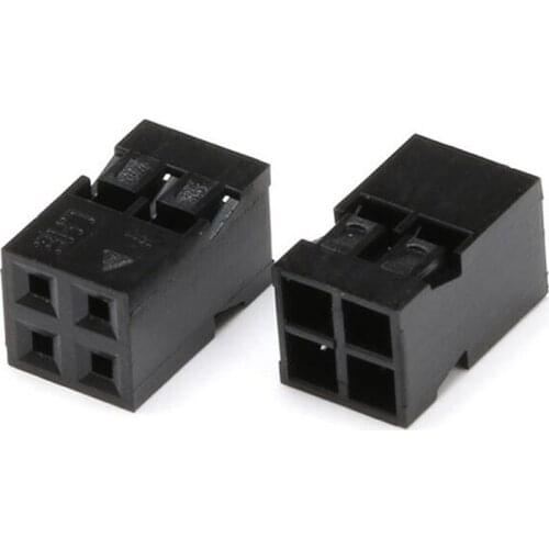 1000PCS/1LOT 2.0mm DuPont Head Connector Plastic Shell Double Row Plug Housing 2*2P 3 4 5 6 7 8 9 10PIN