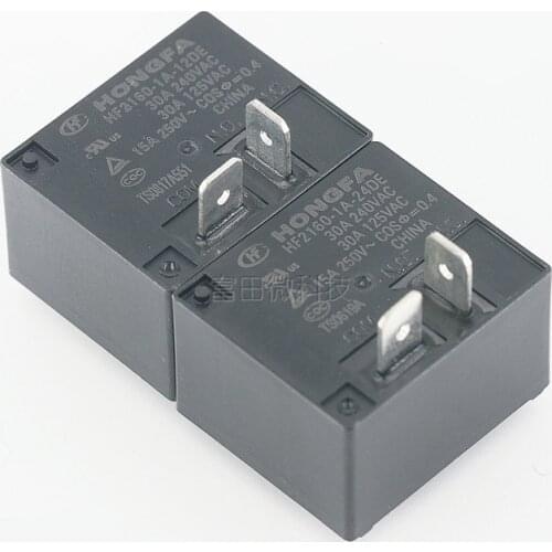 2PCS/LOT Relay HF2160-1A-12DE HF2160-1A-24DE 4PIN 30A 12V 24V