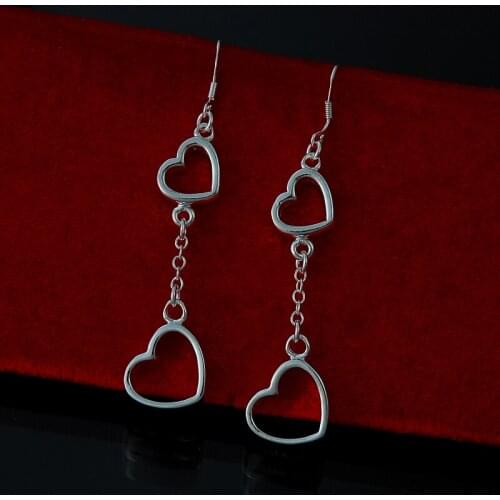 2018 Hot sale, S925 Silver color women earrings ot selling high quality fashion jewelrhy E5105