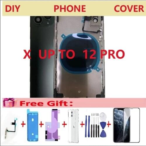 2021 DIY For iphone X Into 12pro Housing For DIY Send Waterproof Glue Battery Adhesive Fashcable Make X like 12pro