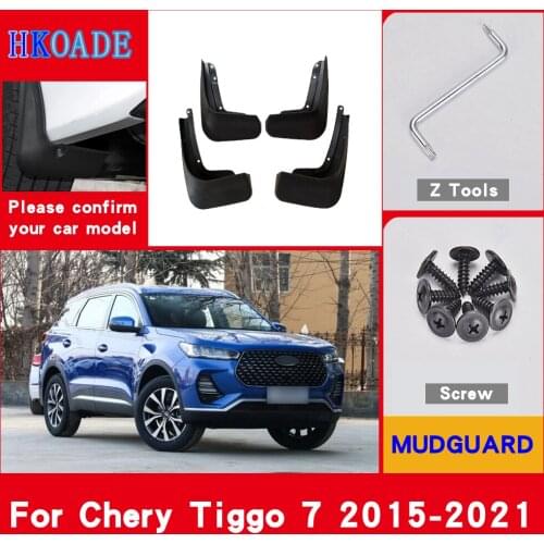 Car Mud Flaps For Chery Tiggo 7 2015 2016 2017 2018 2019 2020 Mudguards Splash Guards Fender Mudflaps Car Fender Accessories