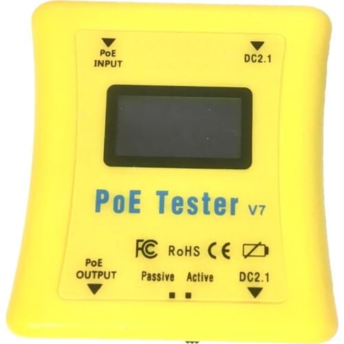 Faster Cheaper Power over Ethernet PoE Tester Voltage and Current Testing: POE-Tester