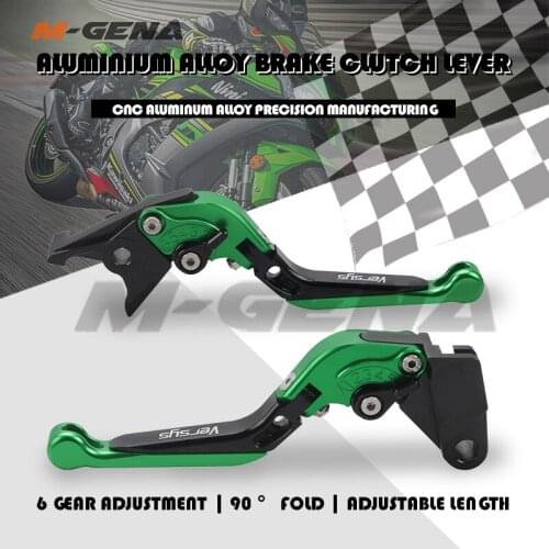 For VERSYS 650 1000 VERSYS650 VERSYS1000 2015-2018 2016 2017 Motorcycle Accessories Folding Extendable Brake Clutch Levers
