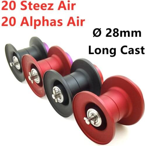 DIY DAIWA 2020 ALPHAS AIR 2020 STEEZ AIR Long Cast Low Profile Baitcasting Fishing Reel Spool