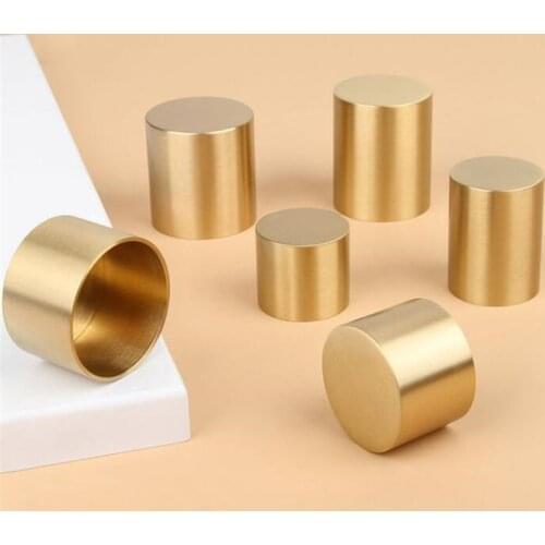 Brass Pure Copper Foot Cover Furniture Pure Copper Modern Mahogany Furniture Foot Cushion Chair Hardware