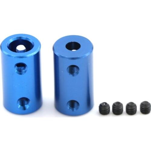 5mm 8mm Aluminum Alloy Coupling Bore 3D Printers Parts Blue Flexible Shaft Coupler Screw Part For Stepper Motor Accessories