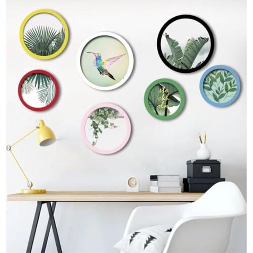 Photo Frame Picture Frame DIY Wooden Photo Frames Hanging Wall Mounted Picture Holder Living Room Photo Holder Home Decoration