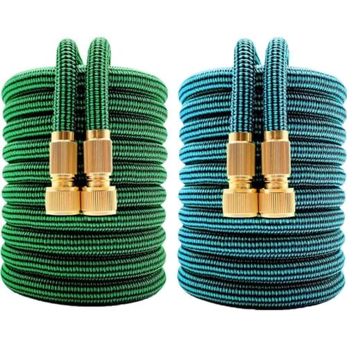 16FT-150FT Expandable Home Garden Watering Hose 1/2 High Pressure Car Wash Flexible Magic Plastic Pipe Garden Irrigation Tools