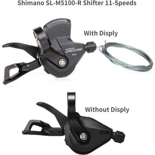 SHIMANO DEORE M5100 Shiftet Lever SL M5100 RAPIDFIRE Plus Shift Lever M5100 Shifter Lever 11-speed Derailleurs