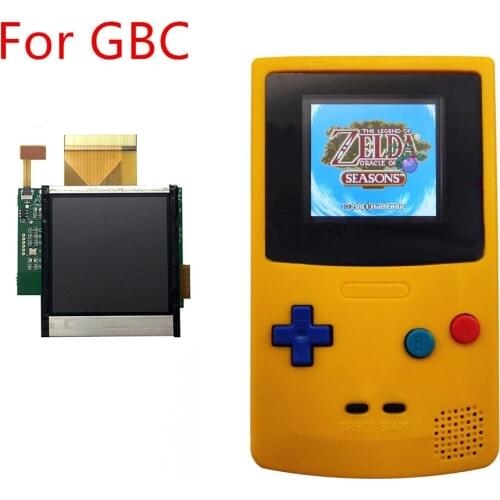 Replacement for GBC backlight LCD screen High Light Modification Kits for Nintend GBC Console LCD screen light game accessories