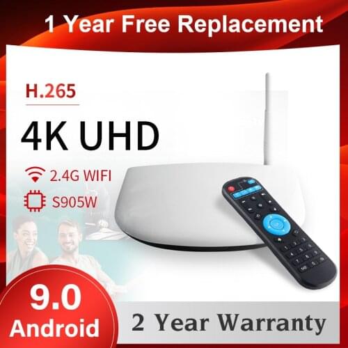 Leadcool Q1304 S905W Quad Core Set Top Box Support 2.4G Wifi HD2.0 1GB 8GB Android 9.0 TV Box Media Player 4k Smart TV Box