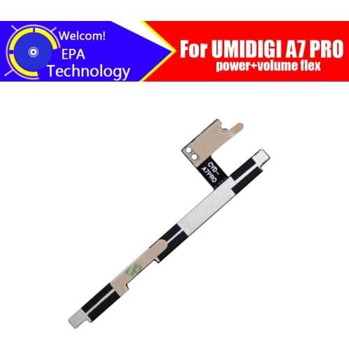 UMIDIGI A7 PRO Side Button Flex Cable 100% Original Power + Volume Button FPC Wire Flex Cable repair accessories for A7 PRO