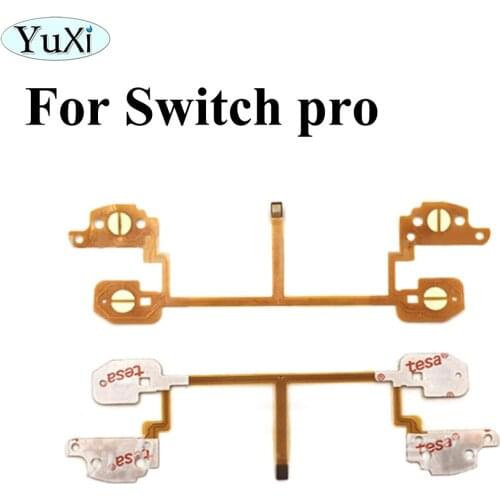 YuXi For NS Pro Controller Conductive Film Flex Cable for Nintend Switch Pro L ZL R ZR Buttons Conductive Film