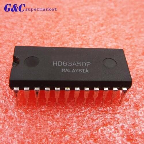 1/5PCS HD63A50P HD63A50 63A50P DIP-24 Communication Interface diy electronics