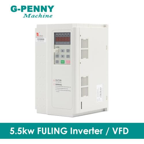High Frequency 1000Hz 220V 380V 5.5kw VFD Variable Frequency Driver FULING Single Phase Input Three phase Input Output Inverter