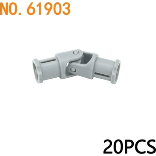 20Pcs/Set High-tech Parts Universal Joints Connector Coupler Shaft Building Blocks MOC Bricks Tech Accessories 61903 62520 Toys