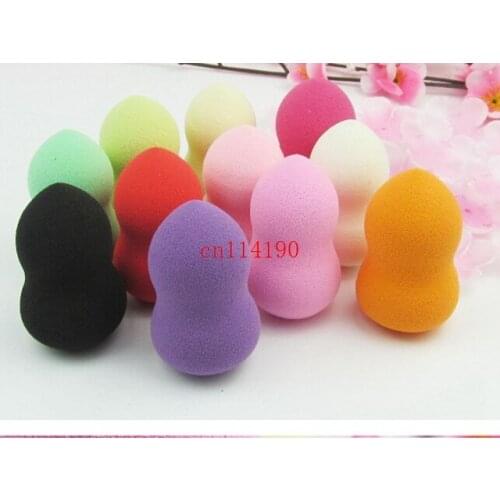 50pcs DHL Fedex Random color Makeup Sponge Cosmetic puff Blender Puff Flawless Powder Smooth Cosmetic