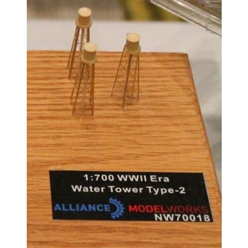 AM-WORKS NW70018 1/700 WWII Era Water Tower Type-2 - Upgrade Detail Set