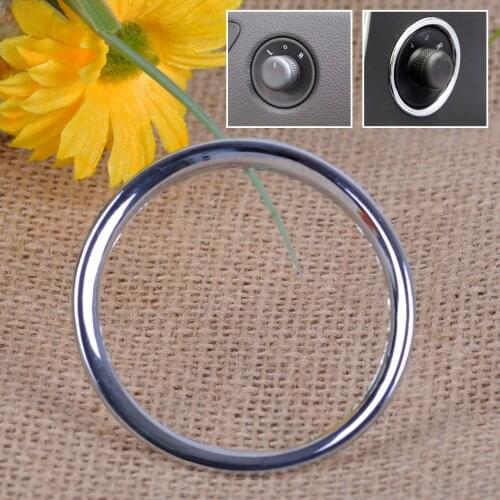 CITALL Sedan Dedicated Car Door Rearview Mirror Switch Knob Sequins Circle For Chevrolet Cruze 2009 - 2012 2013 Trax AVEO 2014