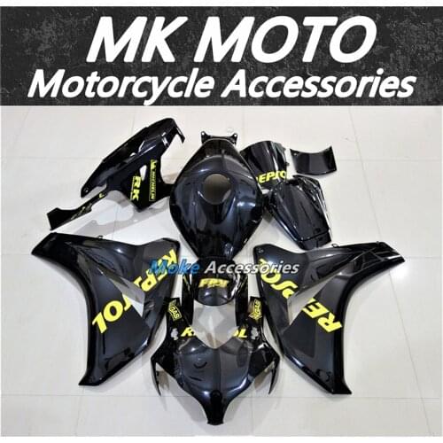 Motorcycle Fairings Kit Fit For Cbr1000rr 2008 2009 2010 2011 Bodywork Set High Quality ABS Injection NEW Black Neon