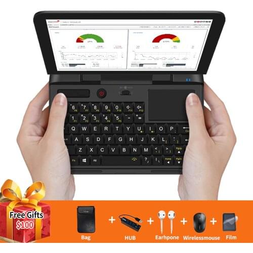 GPD MicroPC Micro PC 6 Inch Intel Celeron N4100 Windows 10 Pro 8GB RAM 128GB ROM Pocket laptop Mini PC Computer Notebook